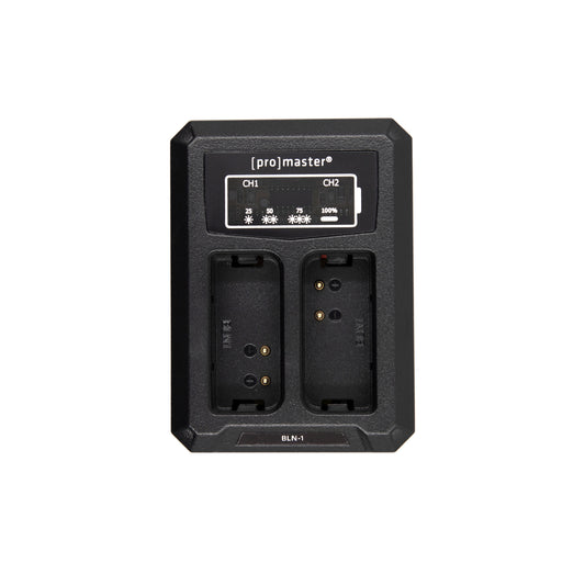 Dually Charger - USB-A for Olympus BLN-1